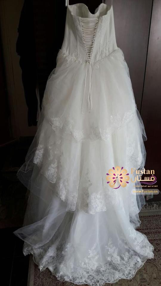 فستان  زفاف جديد وارد امريكا