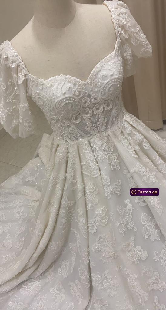 فستان زفاف لبسة واحدة