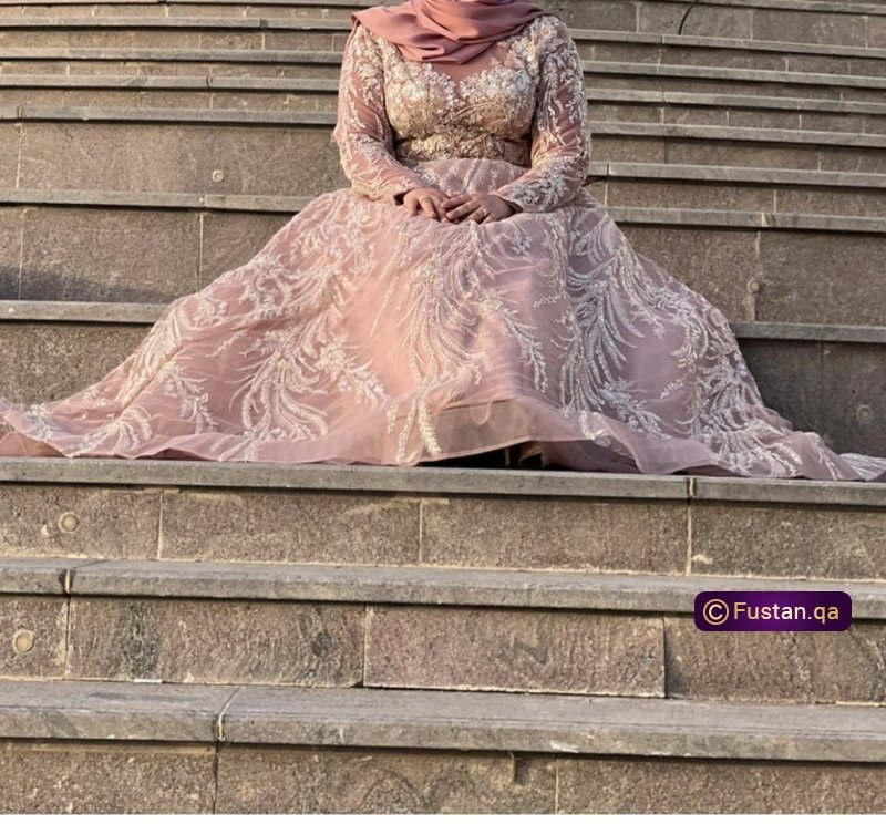 فستان خطوبه لبسة واحده