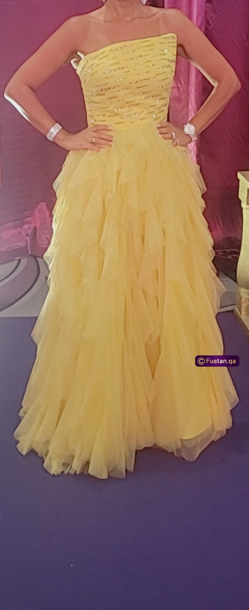 فستان سهرة او خطوبة