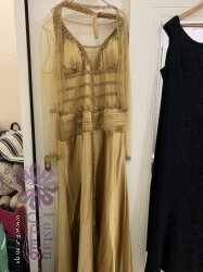 فستان سهرة قياس 18