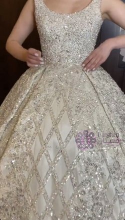 فستان عرس ملوكي