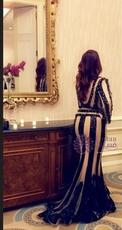 فستان سهرة ملوكي 