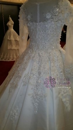 فستان زفاف ملوكي 