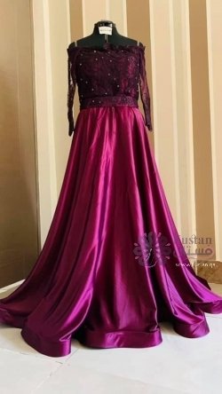 فستان سهرة ملكي ball gown