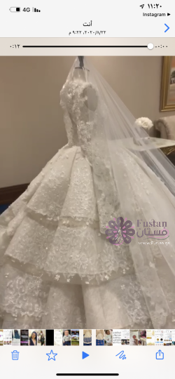 فستان عرس 
