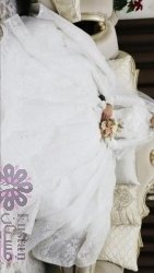 فستان زفاف ملوكي