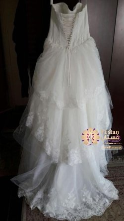 فستان  زفاف جديد وارد امريكا