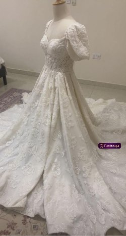 فستان زفاف لبسة واحدة