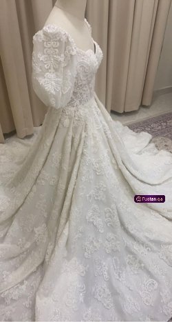 فستان زفاف لبسة واحدة