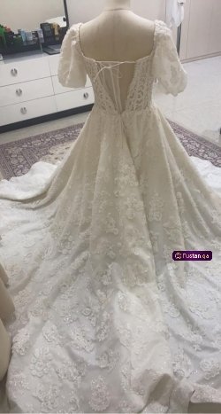 فستان زفاف لبسة واحدة