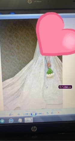 فستان زفاف للايجار او البيع 